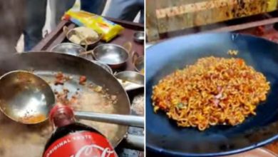 Photo of Viral Video: Man made Maggi from Coca-Cola, after watching the video, the public said – I vomited after seeing it, Re Baba!