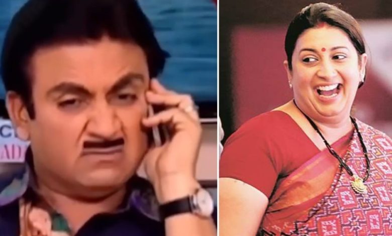 Viral Video: Smriti Irani shared Jethalal's funny video, seeing the public said - Cool and so true