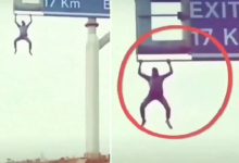 Photo of Viral Video: The person did exercise at such a place, watching the video, people said – ‘How did he get there after all’