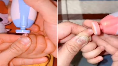 Photo of Viral Video: Unique nail cutting machine…have you ever seen it?  video is going viral