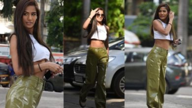 Photo of Poonam Pandey Viral Video: Poonam Pandey became a victim of Oops Moment, was spotted on the streets of Mumbai, this avatar went viral