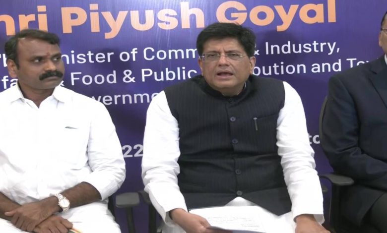 Textile sector to reach $250 billion in next five years, government is considering another PLI scheme for the sector: Piyush Goyal