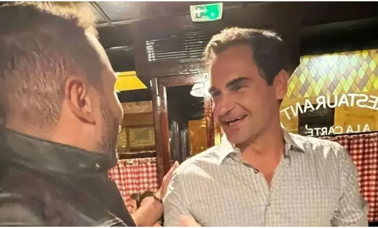 VIDEO: Roger Federer found a super fan in the restaurant, showed such a thing that the tennis star could not believe