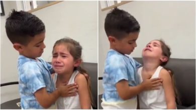 Photo of Viral: Brother calms the crying younger sister like this, this video is going viral.