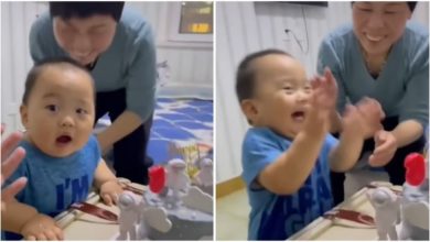 Photo of Viral Video: On the birthday, the child extinguished the candle in a cute way, seeing the cuteness will make your day