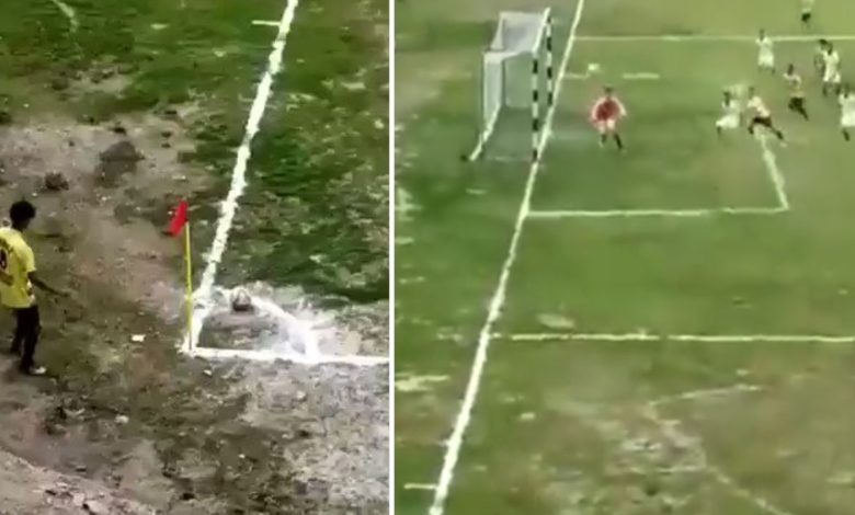 Viral Video: The boy scored such a goal that seeing that his head would spin, people on social media are comparing him with Ronaldo