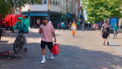 Photo of Virat Kohli did not improve, was seen roaming the streets of Leicestershire, Team India does not care!