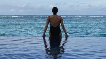 Photo of Amidst the news of dating with Lalit Modi, Sushmita Sen shared her bold picture, standing inside the pool and giving killer pose