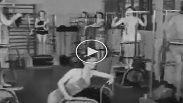 Photo of In the 1940s, women’s gyms were like this, these machines used to reduce obesity, see VIDEO