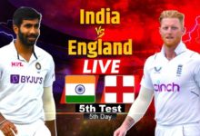 Photo of India vs England, Day 5, Live Score: Who will win Edgbaston between India and England?  verdict today