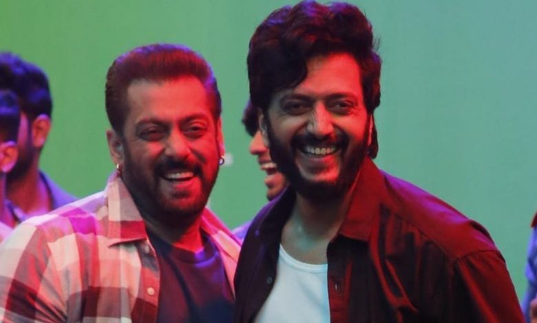 Riteish Deshmukh: Riteish Deshmukh wrote an emotional note for Salman Khan, shared pictures from the sets of the film and said- 'Love you Bhau'