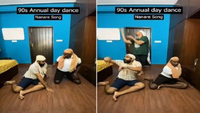 Photo of The funny dance of the boys on the song Barso Re Megha created panic on the internet, people said – ‘Now this is all that remains to be seen’