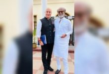 Photo of Anupam Kher is a close friend of Rajinikanth, expressed friendship in this way after meeting