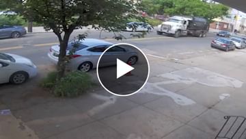 Photo of Shocking Video: The road suddenly broke as soon as the truck passed, a serious accident was saved