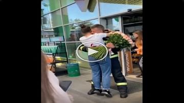 Photo of Viral: Ukraine’s rescue worker proposed to girlfriend in a special way, people’s eyes became moist after seeing the clip