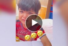Photo of ‘While studying, I will grow old,’ the child raged at the mother crying;  watch cute videos