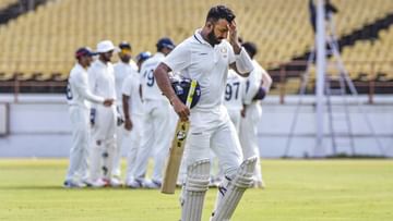 Cheteshwar Pujara's condition worsened by the son of the hair cutter, got out 2 times for 1 run