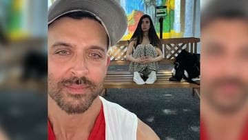 Photo of Hrithik Roshan shared a picture with Saba Azad, users said – Hungry hai, keep a plate…
