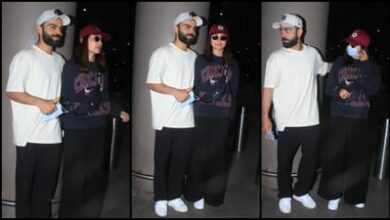 Photo of Anushka Sharma was seen with husband Virat Kohli, these lovely pictures surfaced from the airport