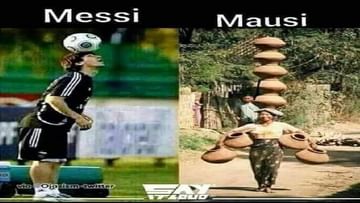 Photo of Desi Aunty’s balance is more dangerous than Messi, Shashi Tharoor said this after seeing the talent