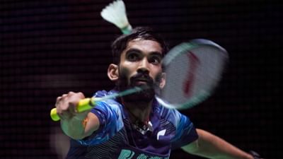India's star badminton player Kidambi Srikanth defeated world number 7 Jonathan Christie in straight games to enter the finals of the Highlo Open Super 300 badminton tournament.  Srikanth will next face world No. 6 Anthony Sinisuka Ginting.  (PTI)