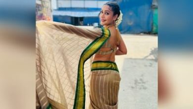 Photo of Naagin actress Surbhi Chandna wreaks havoc in saree, see interesting photos here