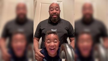 Ninja technique to wake up a child early in the morning went viral, people remembered their father