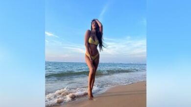 Photo of Poonam Pandey shared photos in a bold bikini, wreaked havoc on the internet