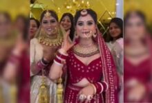 Photo of The bride did an amazing feat in the marriage ceremony, people watching the video said, Didi has amazing talent