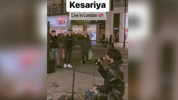 Photo of The man sang the song ‘Saffron’ on the streets of London, people said – won the heart;  watch video