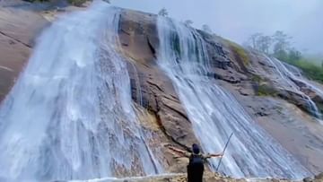 The picture of the beautiful waterfall of Arunachal captured in the camera, the public said - Incredible!