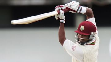 Photo of Brian Lara again held the bat, fiercely cut-pull on this mystery spinner