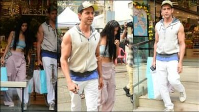 Photo of Girlfriend Saba reached for lunch holding Hrithik Roshan’s hand, such pictures surfaced