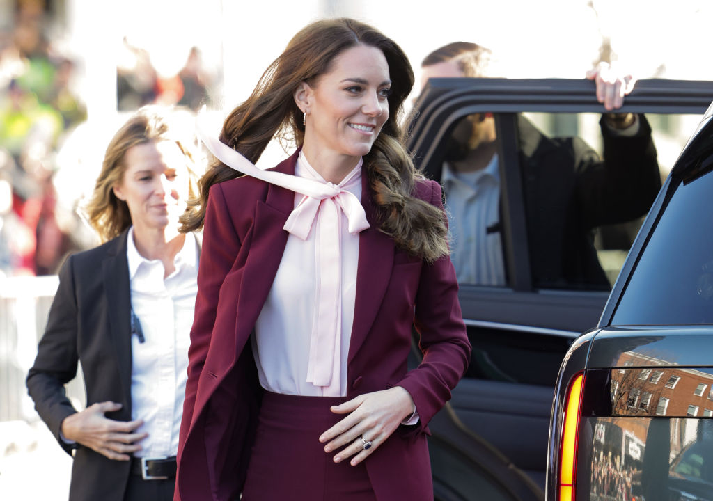 Photo of Kate Middleton Wore A further Maroon Match in Boston: See Photos