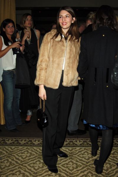 Image: Sofia Coppola at the Marc Jacobs Afterparty in Fall 2006, New York.