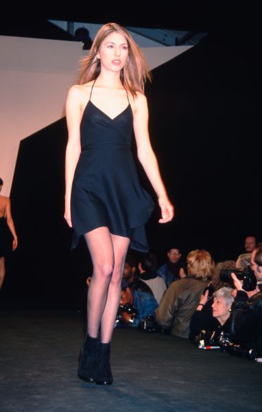 Image: Sofia Coppola Modeling at the Donna Karan Show in New York, 1994. 