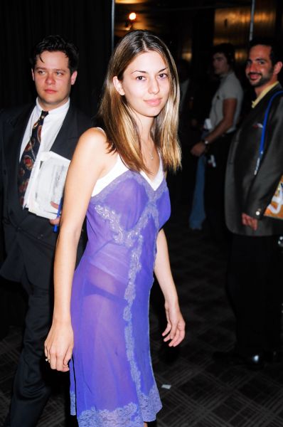 Image: Sofia Coppola at the 1995 MTV Video Music Awards Show at Radio City Music Hall in New York. 