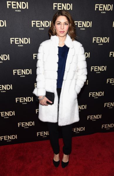 Image: Sofia Coppola attending the FENDI flagship store opening in New York City in February 2015. 