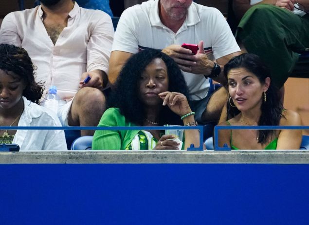 Celebrities Attend The 2023 US Open Tennis Championships - Day 8
