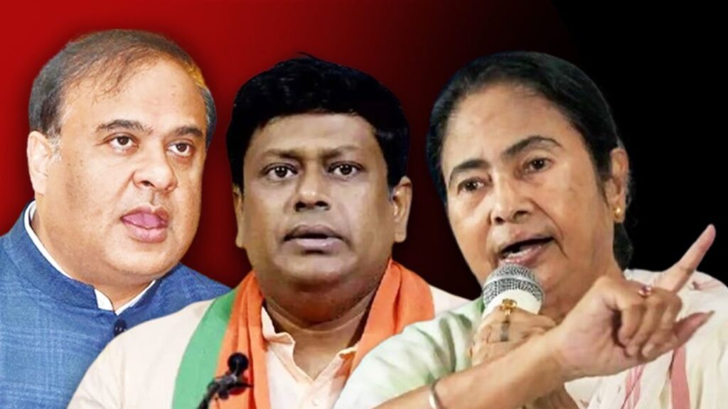 Bengal's Flames: Assam and Delhi May Burn Too, Warns CM Himanta Biswa Sarma on Mamta's Comments