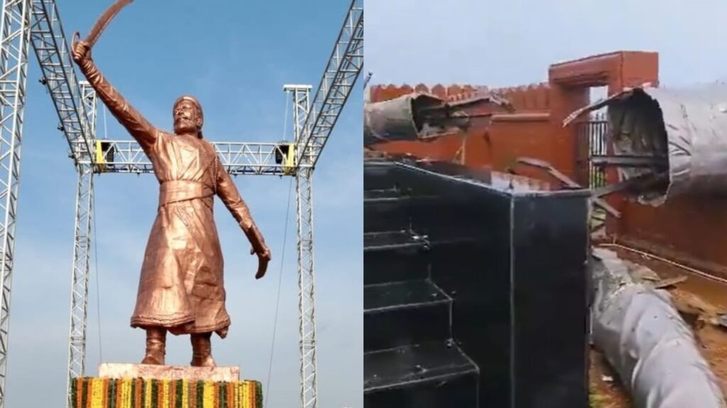 FIR Filed in Shivaji Statue Fall Case, Two Suspects Identified