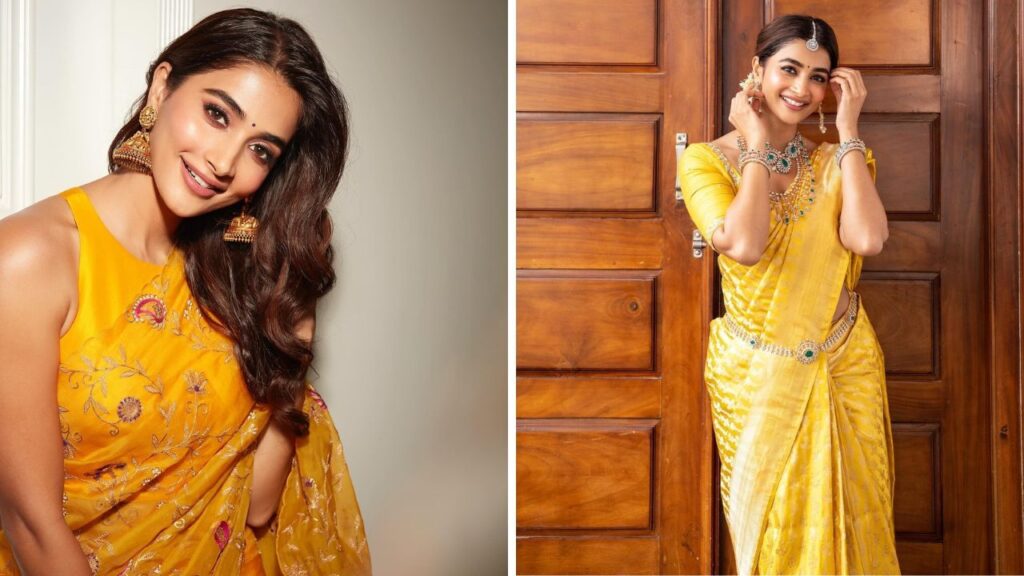 Ganesh Chaturthi: Style Inspiration from Actresses in Yellow Sarees