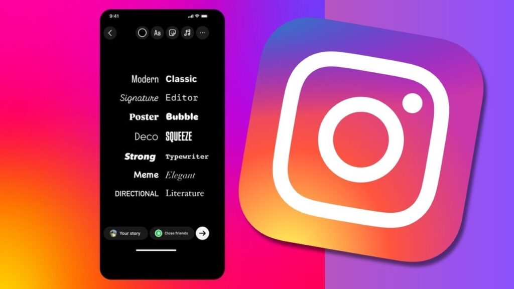 Instagram's New Fonts: Upgrade Your Typing Style with Canva-Style Effects!