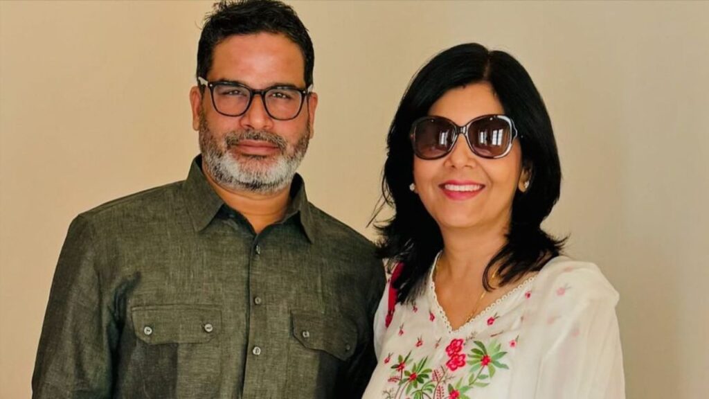 Prashant Kishor Introduces His Wife: 'Do What You Want in Bihar'