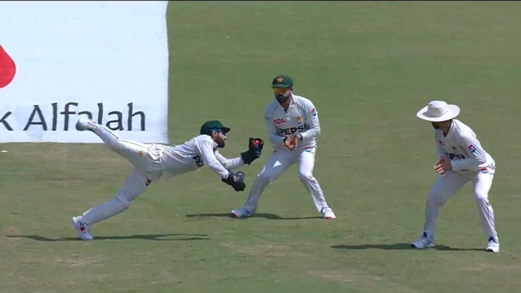 Rizwan Snatches Catch from Babar Azam: Shocking Moment Caught on Video!