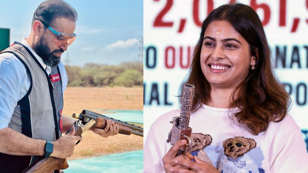 Yusuf Pathan Trains Hard to Challenge Manu Bhaker in Shooting