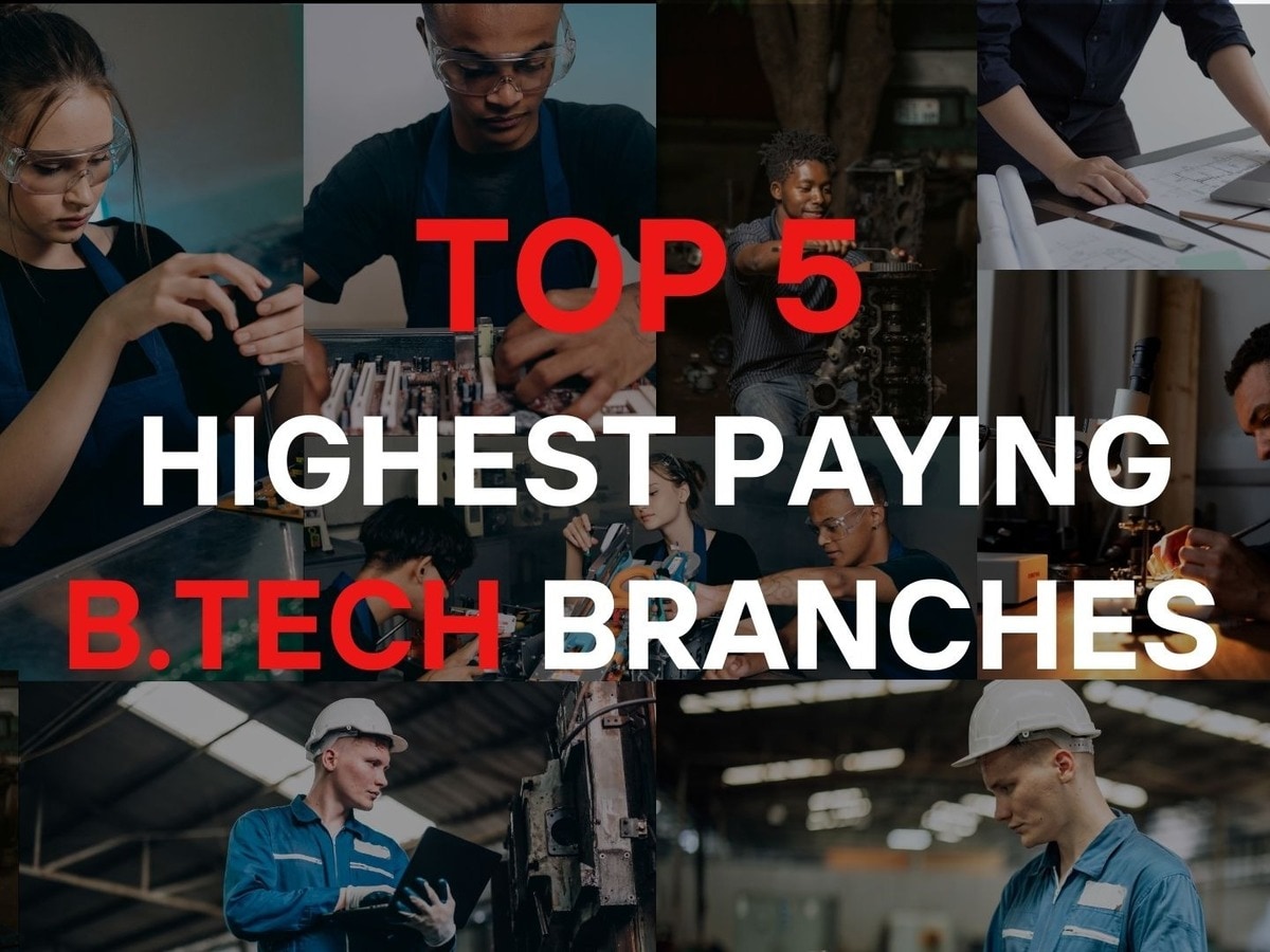 Top 5 Highest Paying B.Tech Branches with Lucrative Salaries