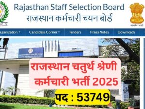 Rajasthan Group D 53749 Vacancies: Key Details and Protest Insights