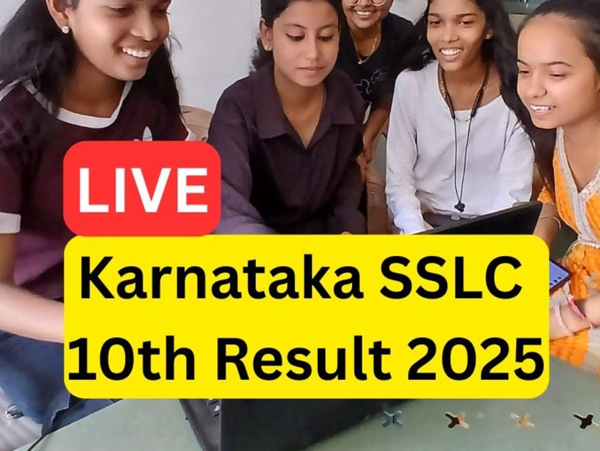 Karnataka SSLC 10th Result 2025: Live Updates on karresults.nic.in
