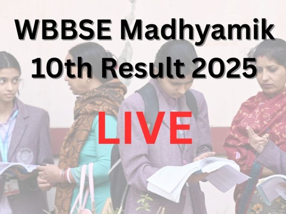 WBBSE Madhyamik 10th Result 2025 Live: Direct Link Available at wbresults.nic.in